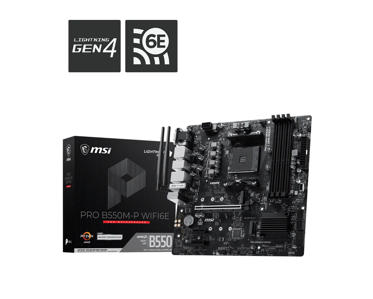 PRO B550M-P WIFI6E view 5