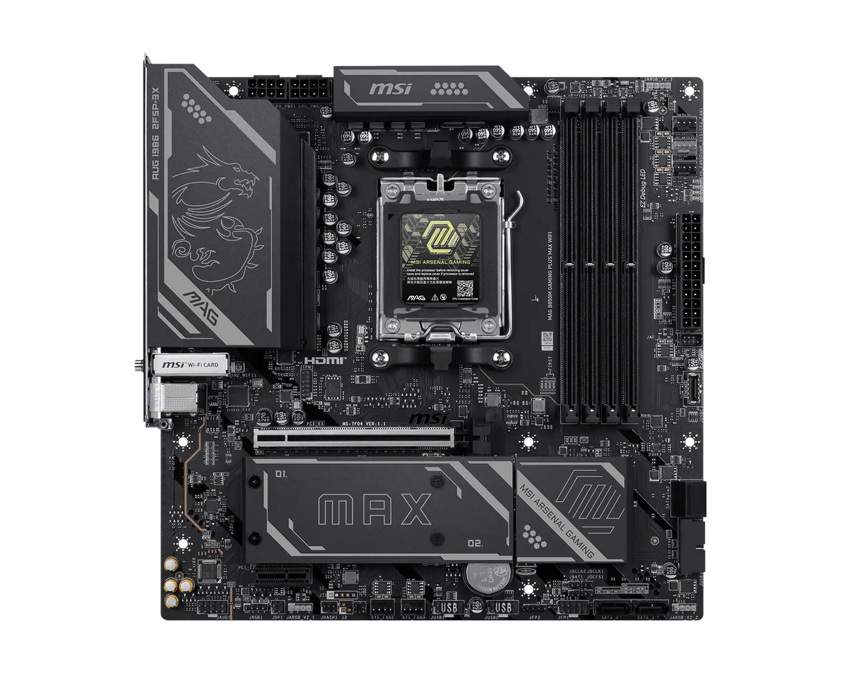 MAG B850M GAMING PLUS MAX WIFI view 1