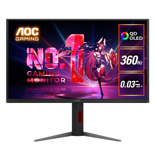 AOC 26.5in QHD QD-OLED 360Hz Adaptive Sync Gaming Monitor Monitor Q27G4SD