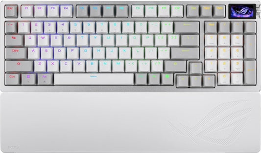 ASUS ROG Azoth 96 HE RGB Wireless Mechanical Keyboard, ROG HFX V2 Magnetic Switch