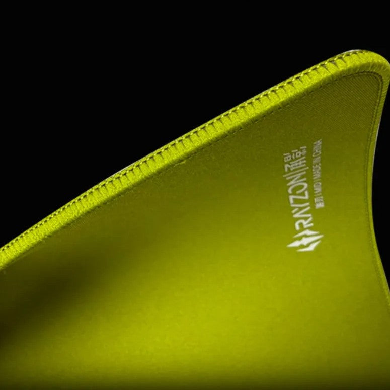 Close-up of the RAYZON Shadow 99 Pro's ultra-narrow recessed stitched edge