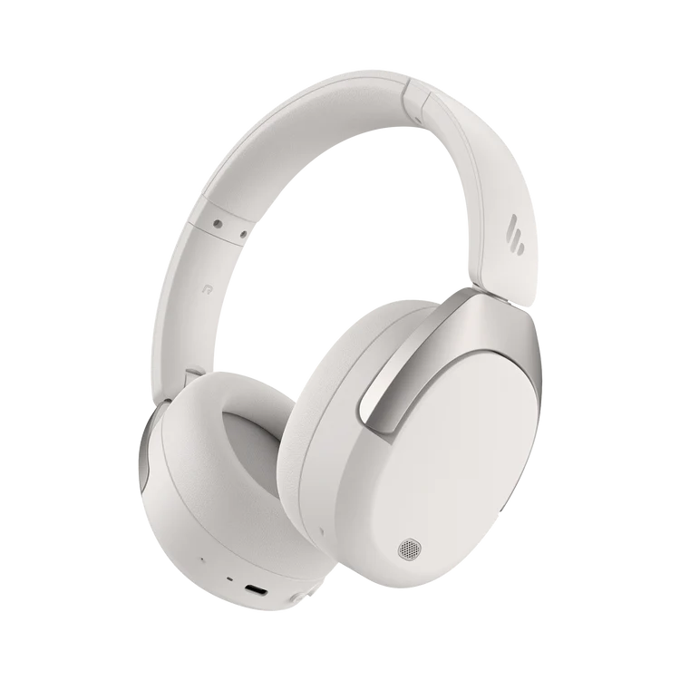 Edifier W830NB Wireless Over-Ear Headphones with ANC & Hi-Res Audio - White