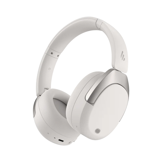 Edifier W830NB Wireless Over-Ear Headphones with ANC & Hi-Res Audio - White