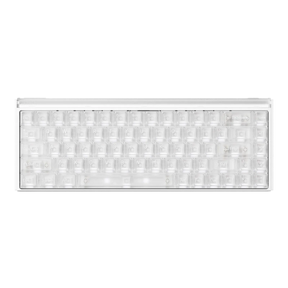 MelGeek MADE68 Ultra V2 Wired Gaming HE Keyboard - Frost White