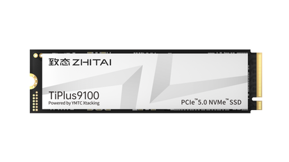 ZhiTai TiPlus9100 1TB PCIe Gen5 M.2 2280 NVMe SSD front view