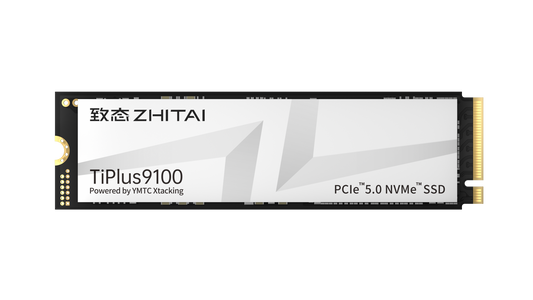 ZhiTai TiPlus9100 1TB PCIe Gen5 M.2 2280 NVMe SSD front view