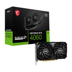 MSI GeForce RTX 4060 VENTUS 2X BLACK 8G OC