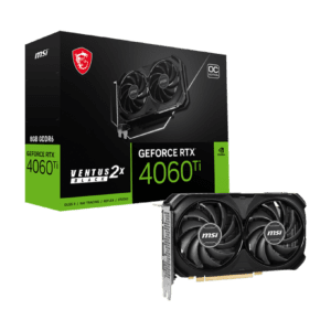 MSI GeForce RTX 4060 Ti VENTUS 2X BLACK 8G OC